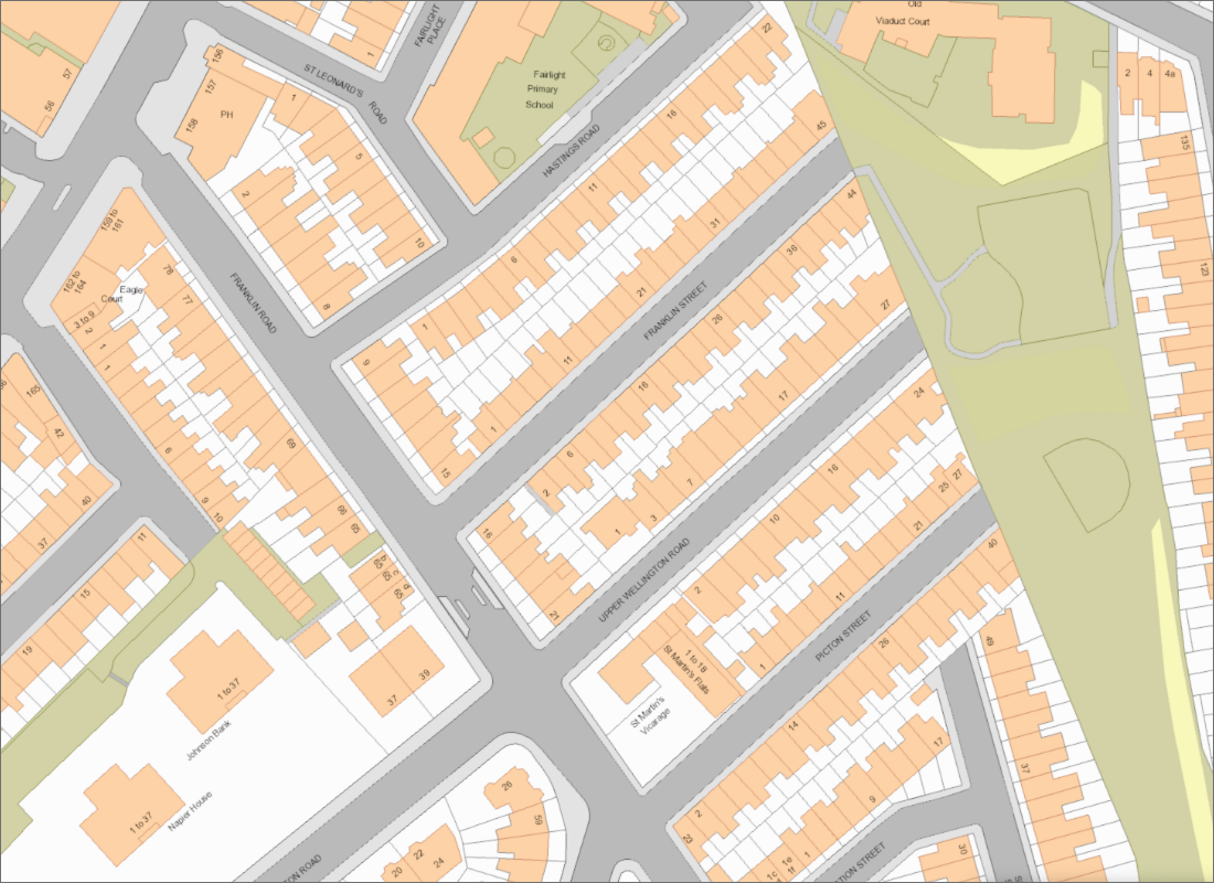 Detailed Area map