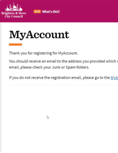 Thank you for registering