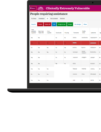 CEV screen 2